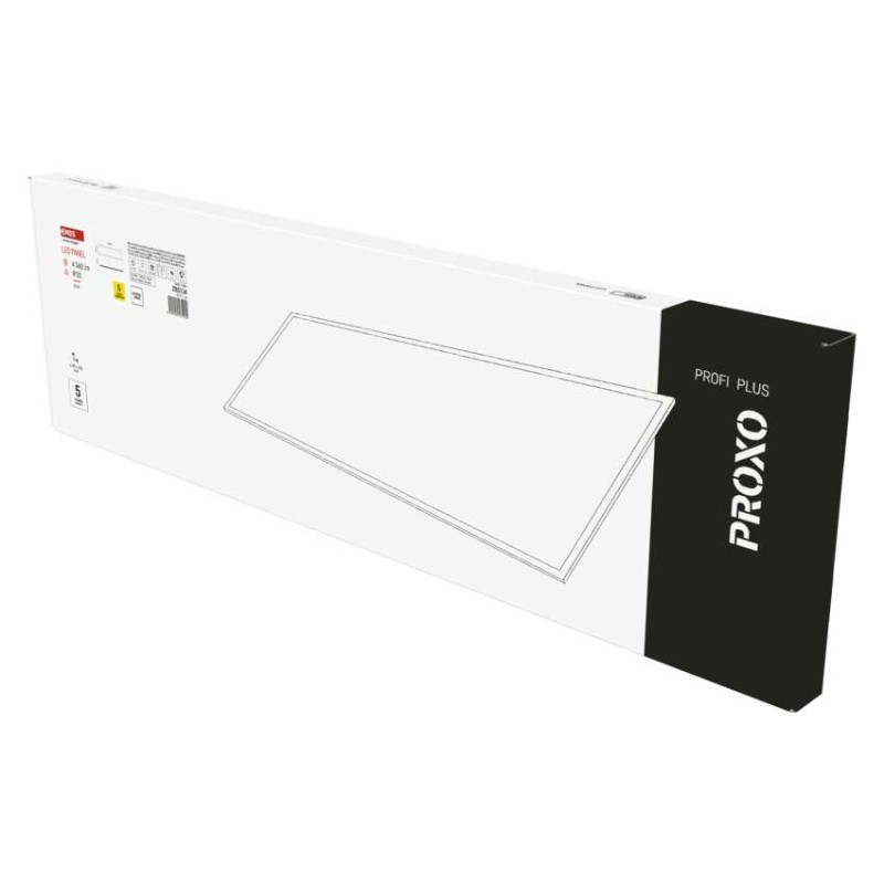 LED panel PROXO 30×120, recessed, white, 33W neutral white [1]