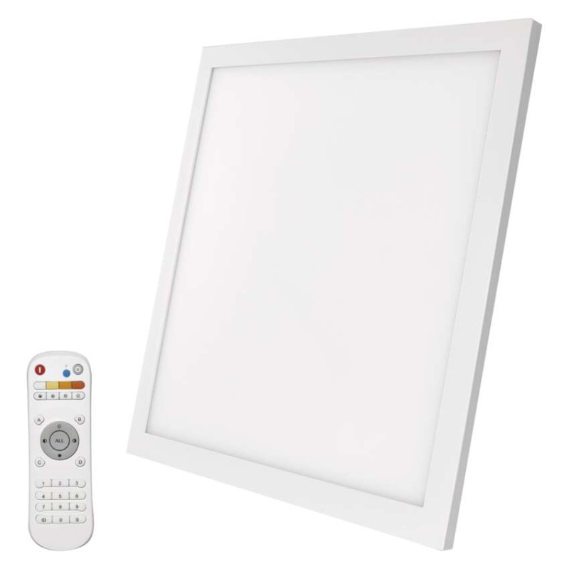 LED panel RIVI 60x60 square surface mounted 40W with frame, dimmable with CCT change [2]