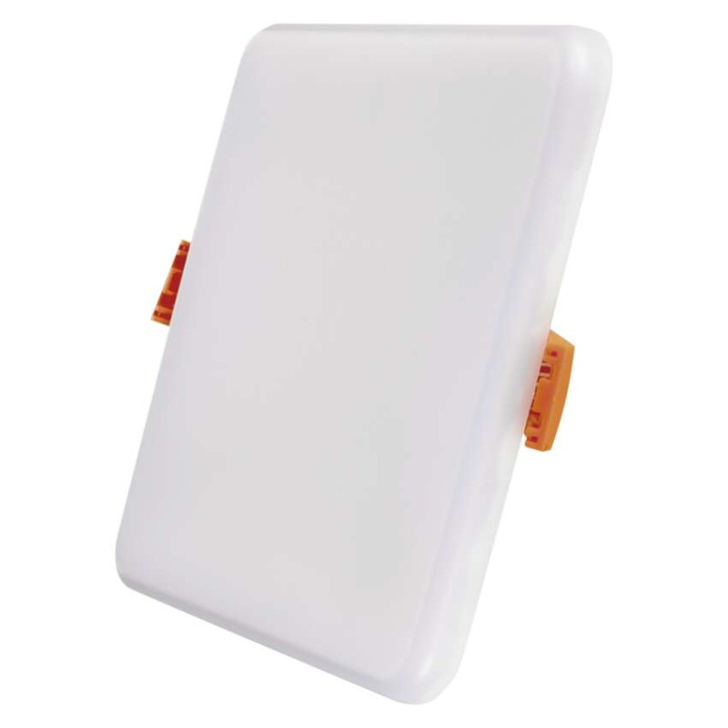 LED panel VIXXO 125×125 square, built-in, white, 10 W neutral wh. [2]