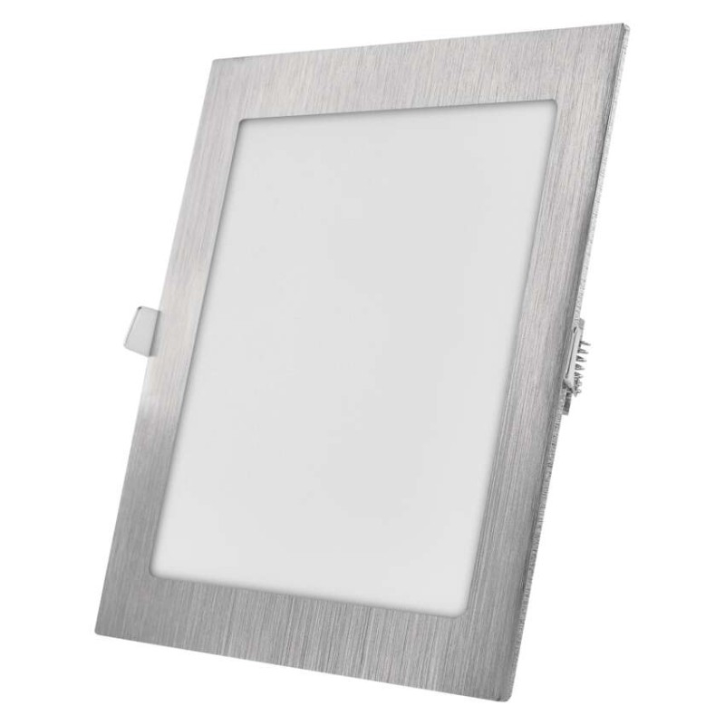 LED recessed luminaire NEXXO, square, silver, 18W, with change CCT [2]