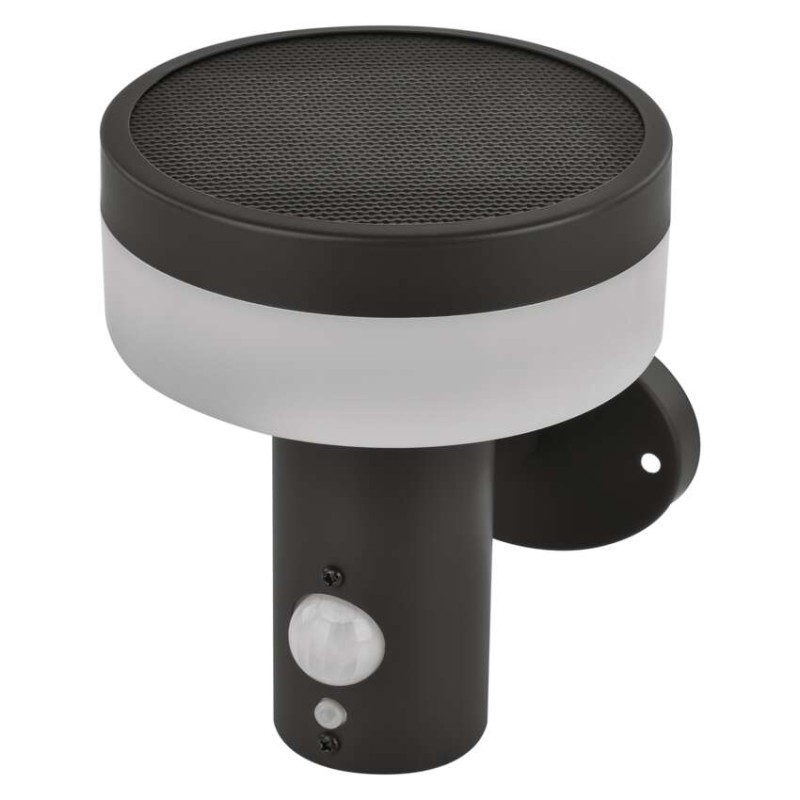 LED solar garden wall light with dusk sensor, TERION, 12.5 × 14.7 × 14.2 cm [1]