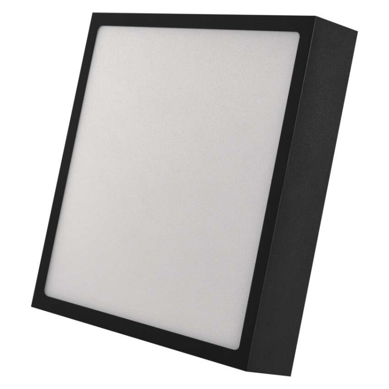 LED surface luminaire NEXXO, square, black, 21W, with change CCT [2]
