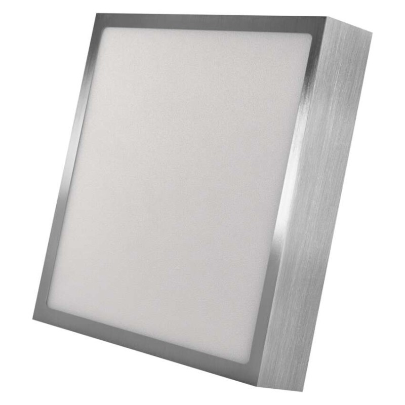 LED surface luminaire NEXXO, square, silver, 21W, with change CCT [2]