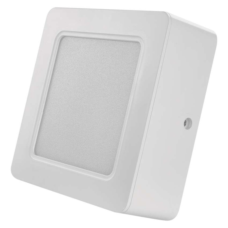 LED surface luminaire RUBIC, square, white, 9W, neutral white [2]