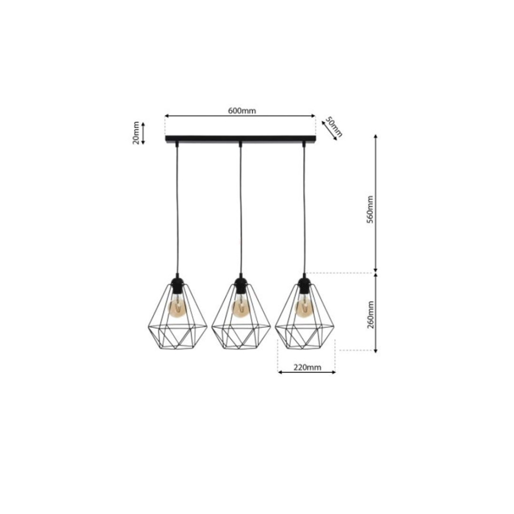 LUSTRA BASKET NEGRU [5]