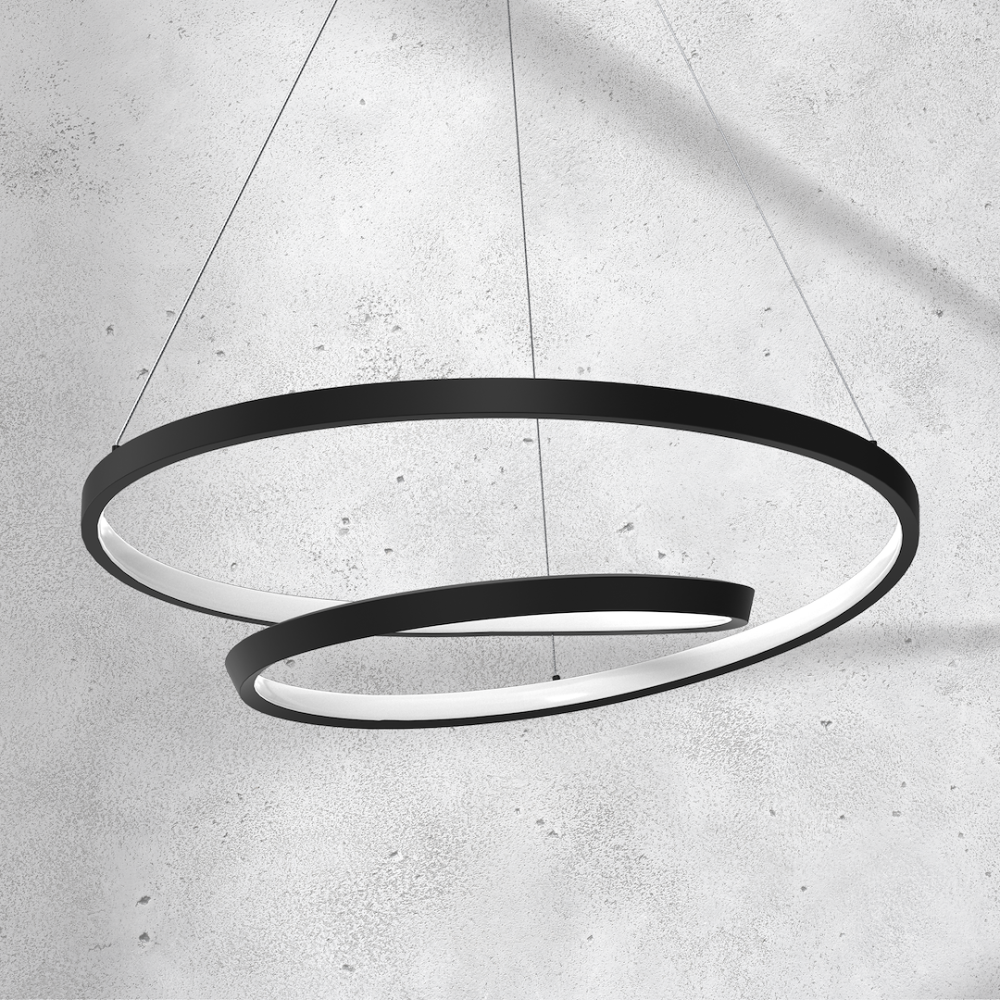 LUSTRA LUCERO NEGRU 48W LED [3]