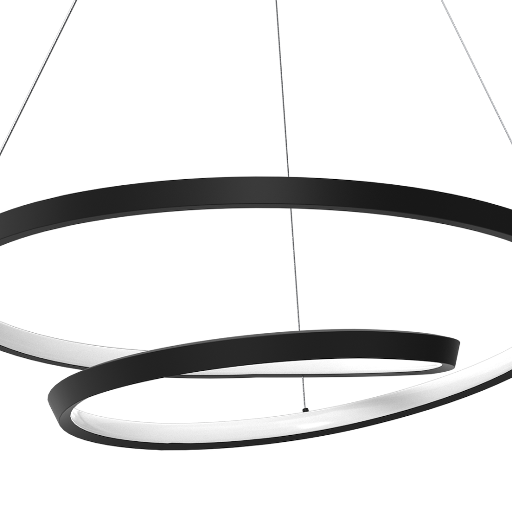 LUSTRA LUCERO NEGRU 48W LED [2]
