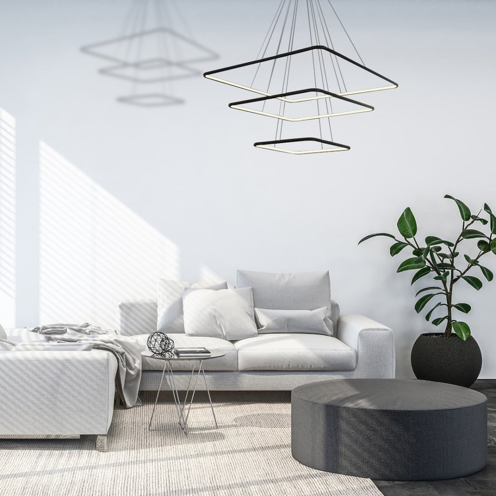 LUSTRA NIX NEGRU 117W LED [2]