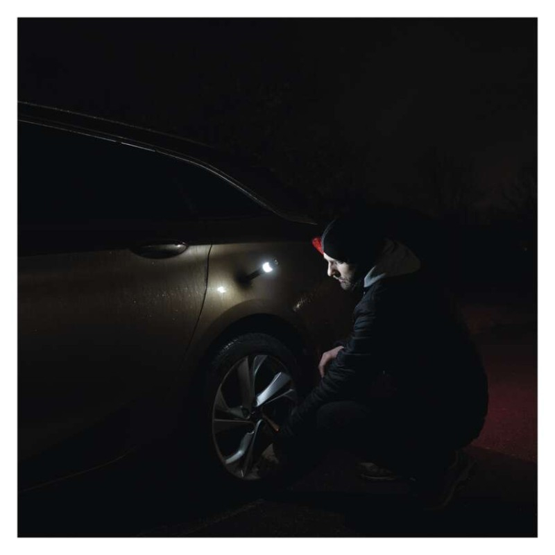 Metal COB LED Flashlight, 360°, 270 lm, 2× AA [3]