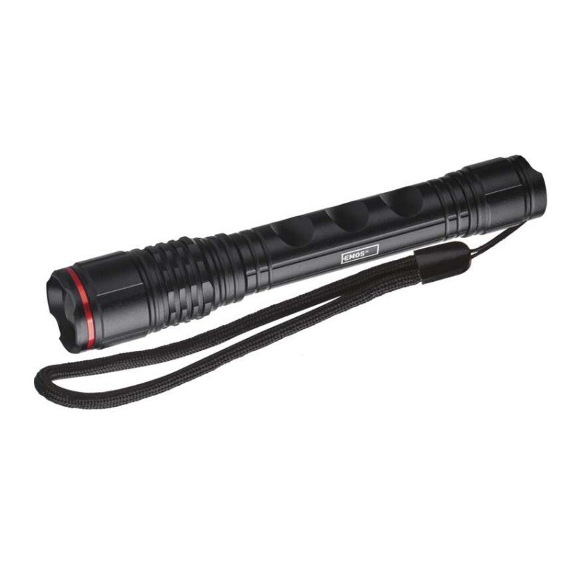 Metal LED Flashlight, 120 lm, 2× AAA, FOCUS [1]