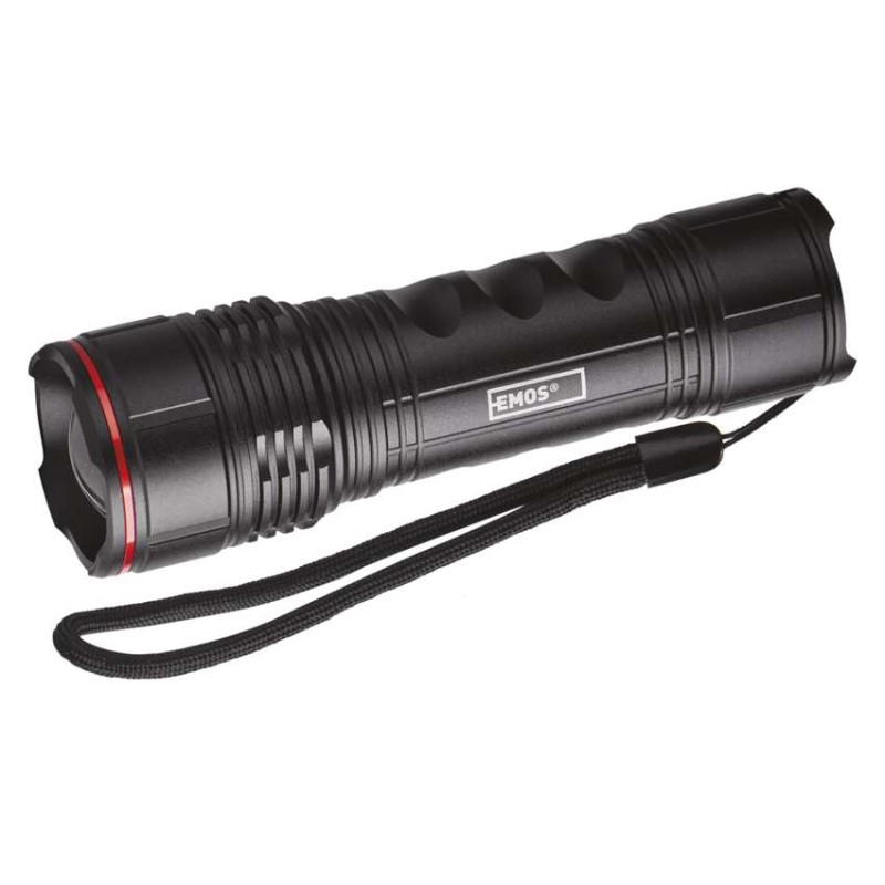 Metal LED Flashlight, 500 lm, 4× AAA, FOCUS [1]