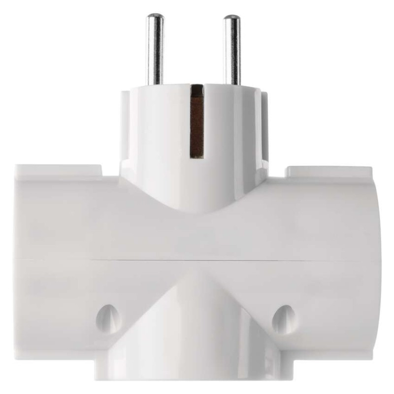 Multiple Socket 3× round, SCHUKO [2]