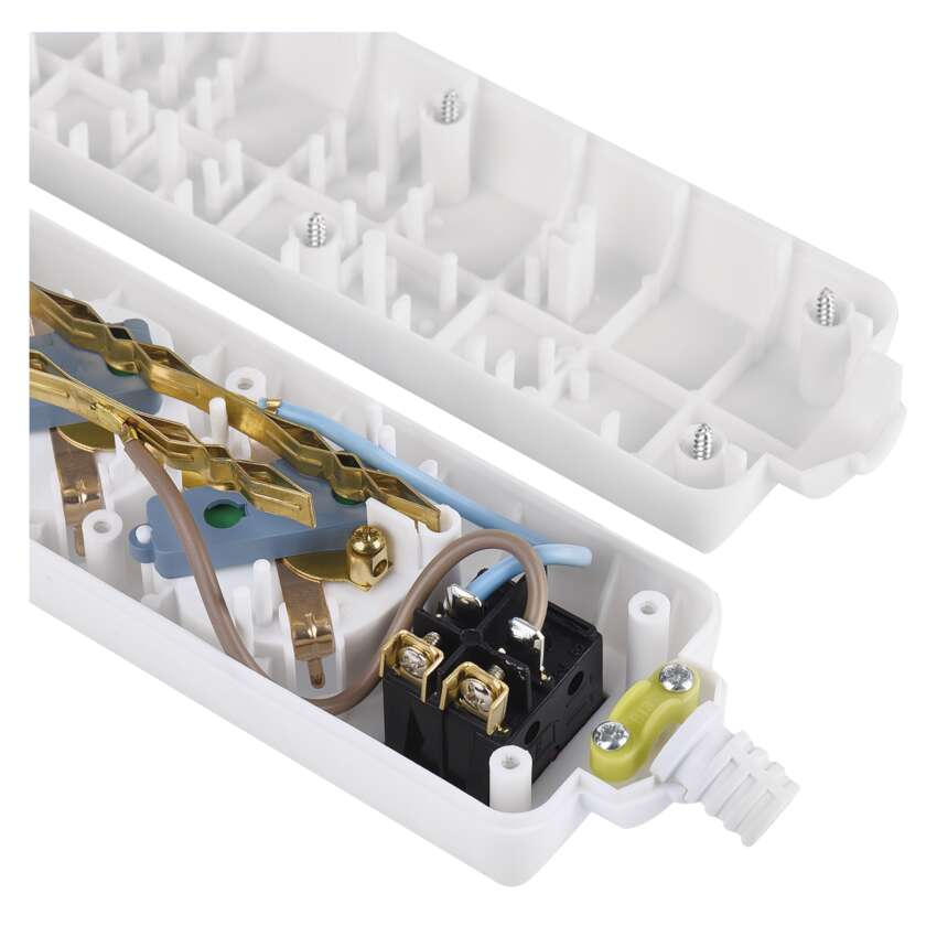 MULTIPRIZA SCHUKO, 5 PRIZE, CU INTRERUPATOR(FARA CABLU) [6]