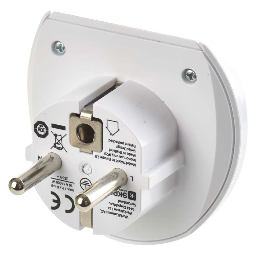 ADAPTOR DE CALATORIE UNIVERSAL EUROPA CENTRALA, ALB [4]