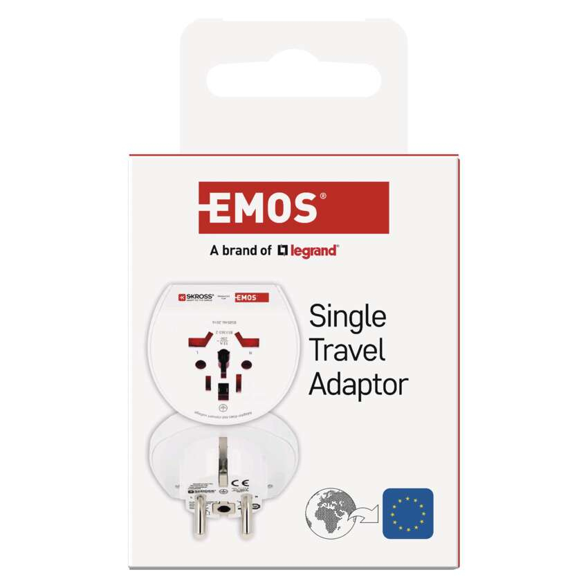 ADAPTOR DE CALATORIE UNIVERSAL EUROPA CENTRALA, ALB [5]