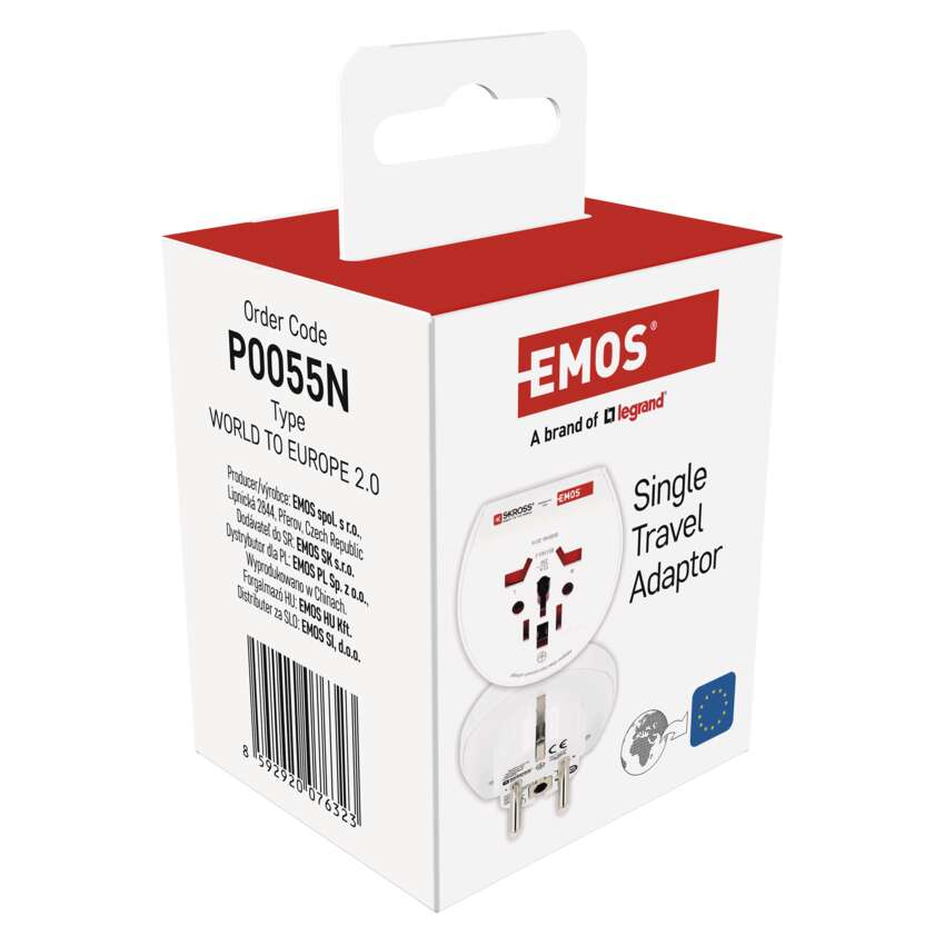 ADAPTOR DE CALATORIE UNIVERSAL EUROPA CENTRALA, ALB [7]