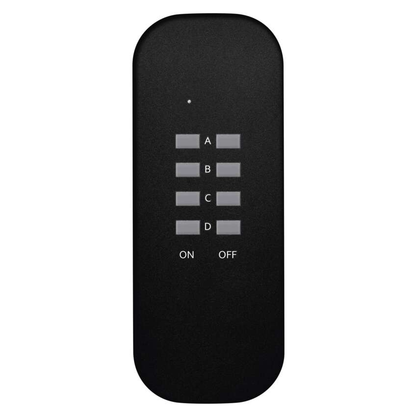 PRIZA CU TELECOMANDA SCHUCKO, IP44, NEGRU [15]