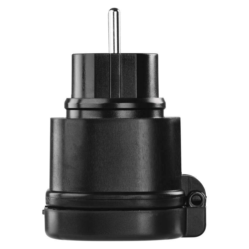 PRIZA CU TELECOMANDA SCHUCKO, IP44, NEGRU [9]