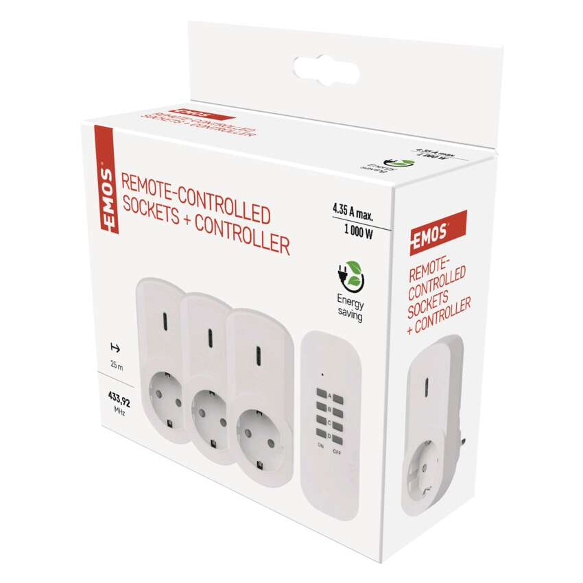 PRIZA CU TELECOMANDA SCHUCKO, ALB [12]