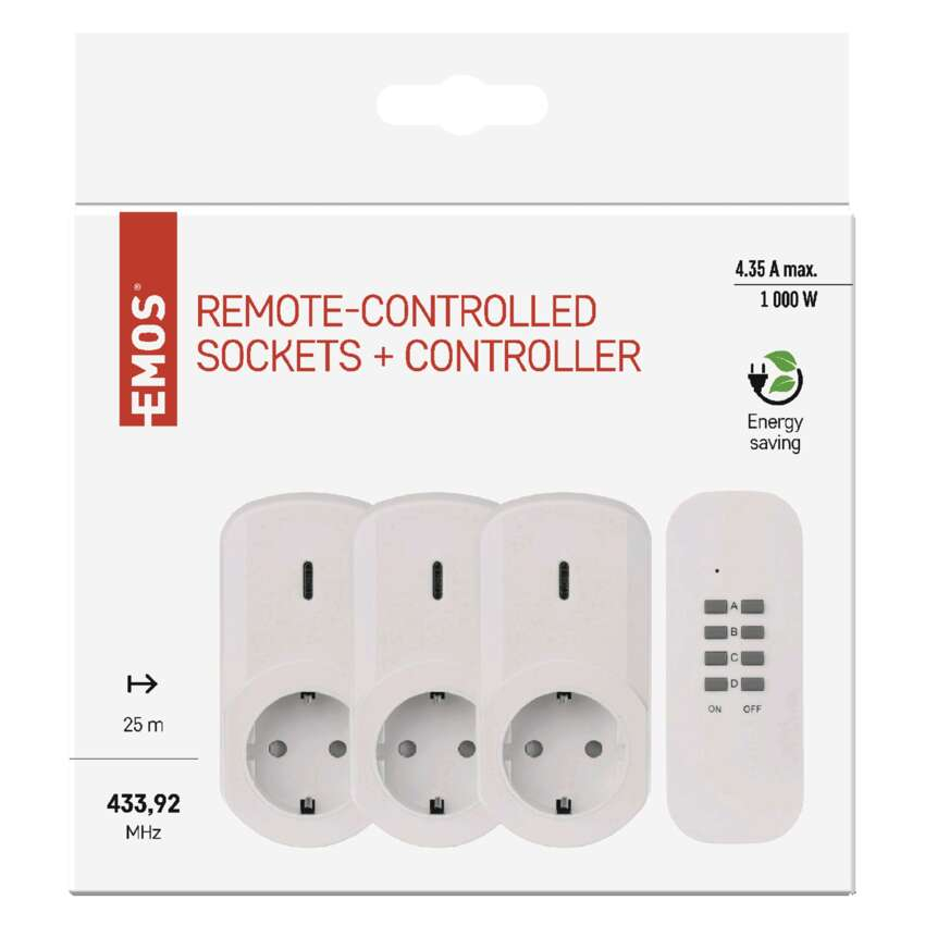 PRIZA CU TELECOMANDA SCHUCKO, ALB [11]