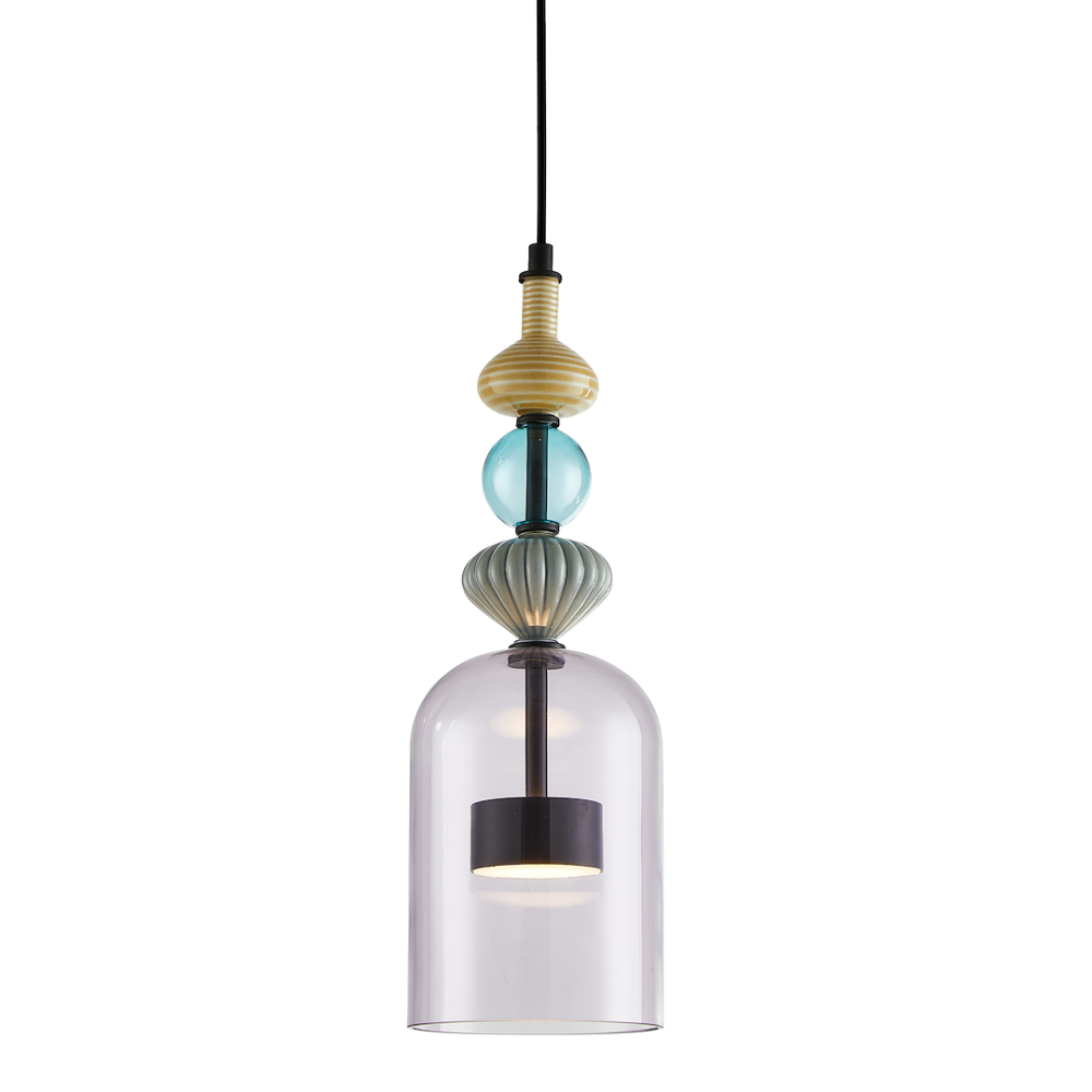 PENDUL ARTE 12W LED NEGRU Ø13 CM [2]
