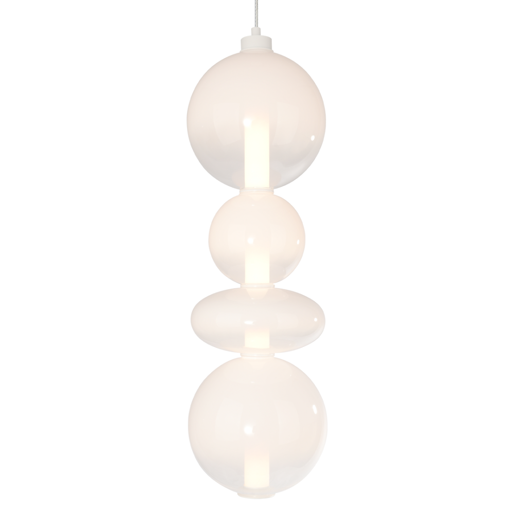 PENDUL DAPHNE ALB 36W LED [2]