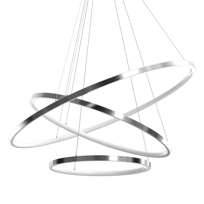 PENDUL LED HOOP CHROME [2]
