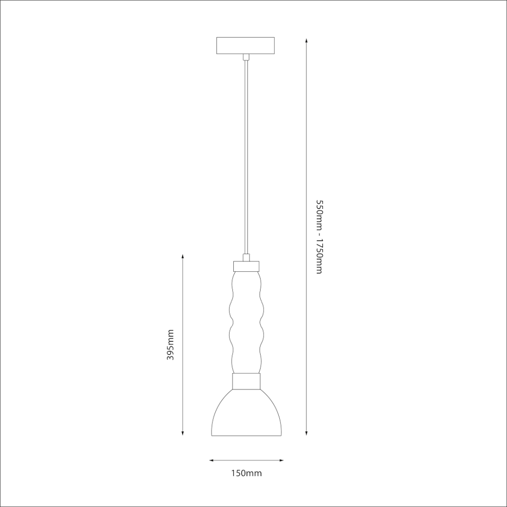 PENDUL LUCCO CHIHLIMBAR 13W LED [5]