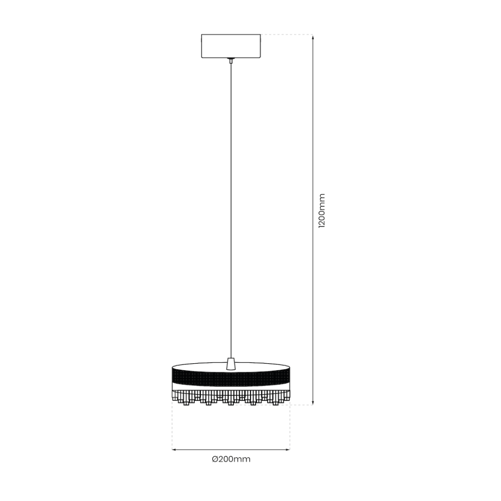 PENDUL PRECIOSA 25W LED [5]
