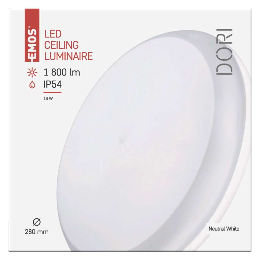 PLAFONIERA ROTUNDA DORI LED 18W IP54 [9]