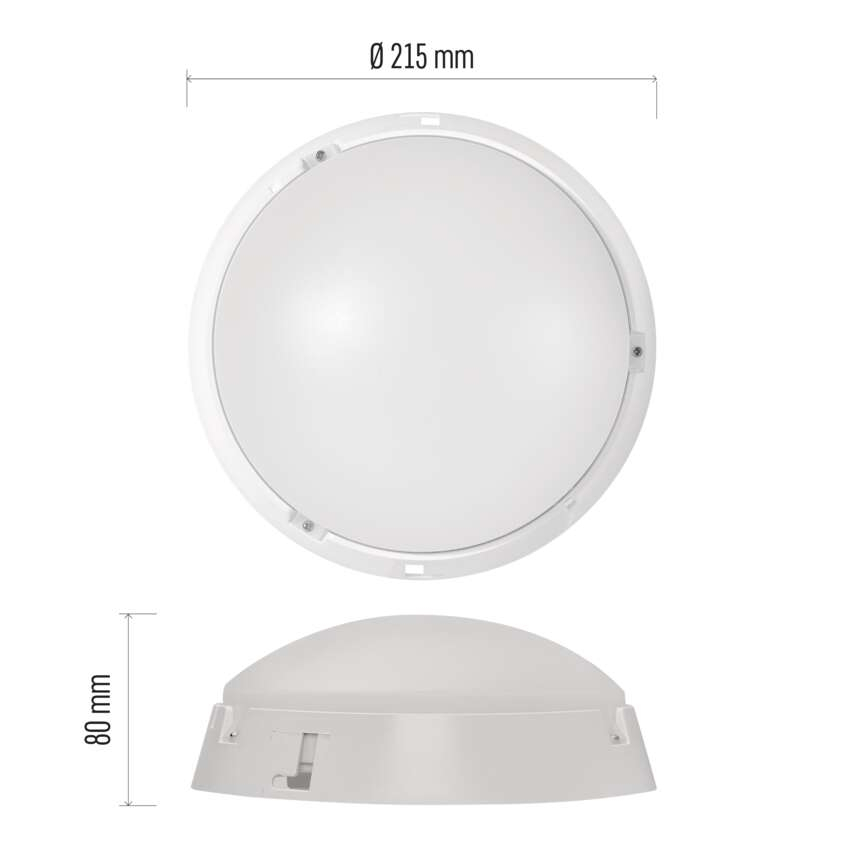 PLAFONIERA ROTUNDA ZURI LED 14W IP54 [5]