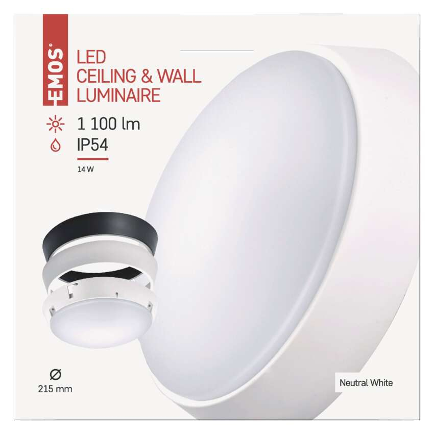 PLAFONIERA ROTUNDA ZURI LED 14W IP54 [12]