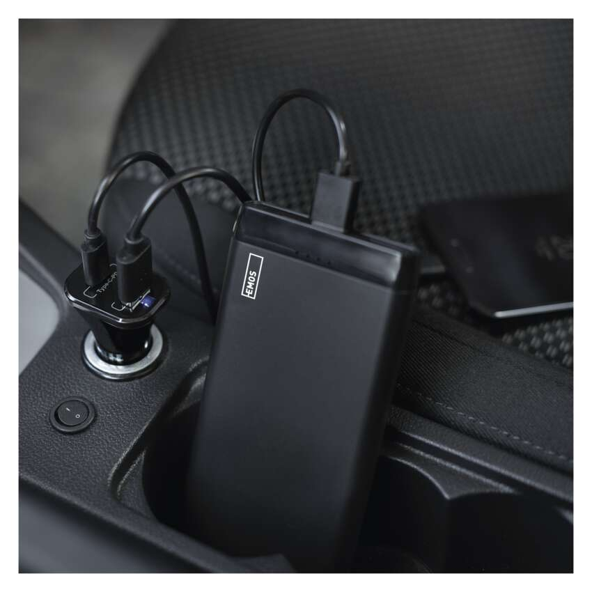 POWERBANK PORTABIL, ALPHA 10S,10W,  10000MAH, NEGRU [8]