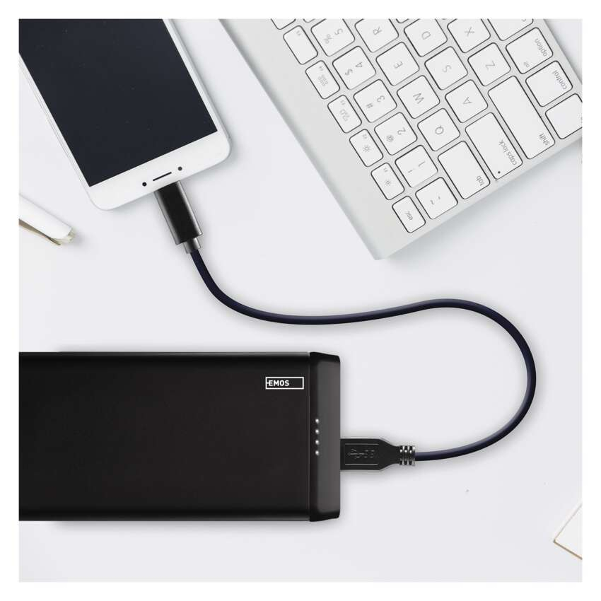 POWERBANK PORTABIL, ALPHA 10S,10W,  10000MAH, NEGRU [7]