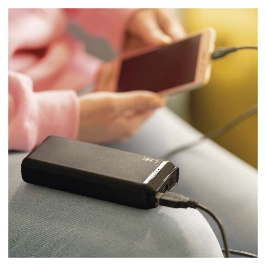 POWERBANK PORTABIL ALPHA2  20, 20W, 20000MAH, NEGRU [13]