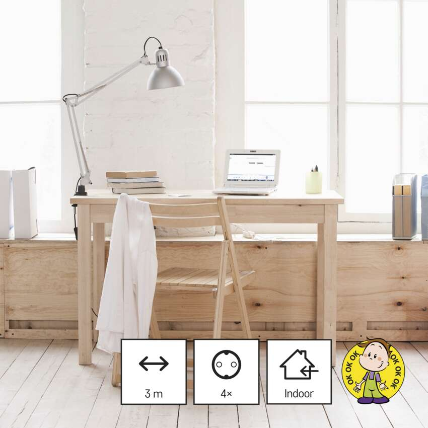 PRELUNGITOR ALB 3M, 4 PRIZE [8]