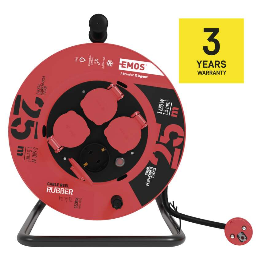 PRELUNGITOR CU TAMBUR, 25M, 4 PRIZE, 1.5 MM [17]