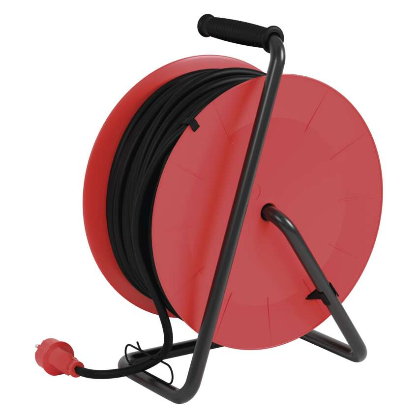 PRELUNGITOR CU TAMBUR, 50M, 4 PRIZE, 1.5MM2 [16]