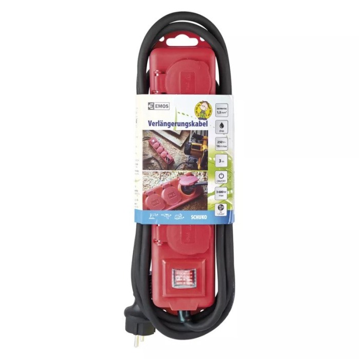 PRELUNGITOR ELECTRIC CU 4 PRIZE, 3 METRI, IP44 [4]