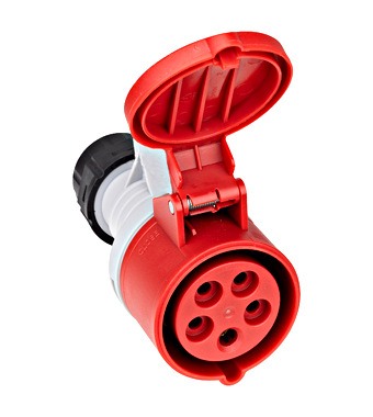 PRIZA CEE MOBILA, 5 POLI, 16A 400V IP44 [1]
