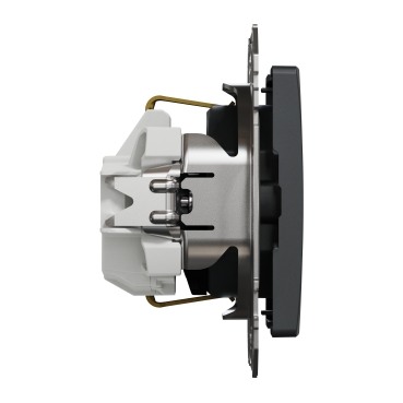 PRIZA SIMPLU ANTRACIT SEDNA [3]