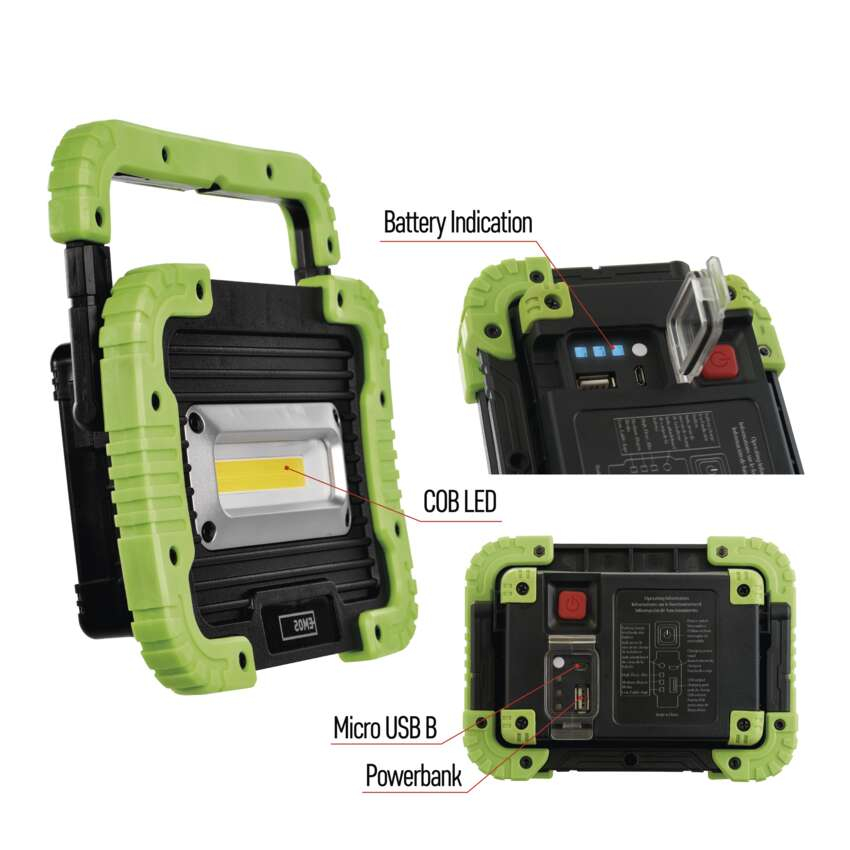 PROIECTOR LED CU ACUMULATOR [10]