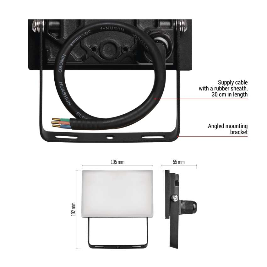 PROIECTOR LED TAMBO 10W 1000LM 4000K IP65 [11]