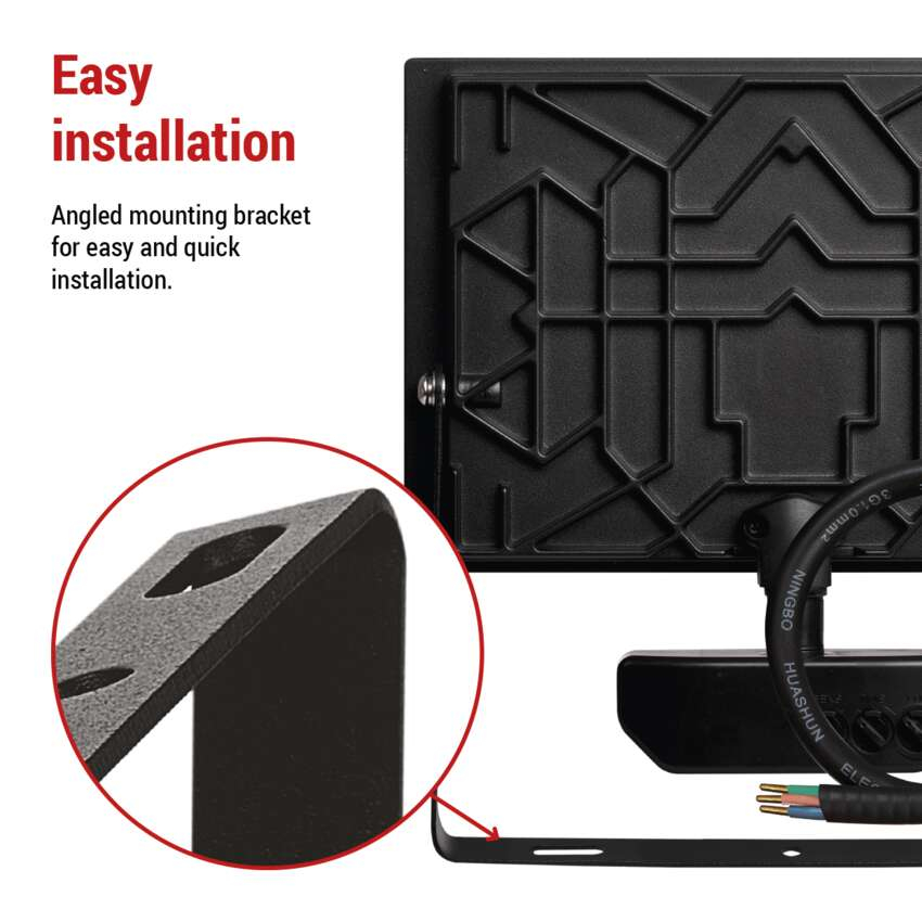 PROIECTOR LED TAMBO 50W 5000LM 4000K IP54 CU SENZOR DE MISCARE [10]