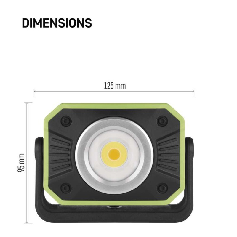 Rechargeable COB LED Work Floodlight P4542, 900 lm, 4400 mAh [2]
