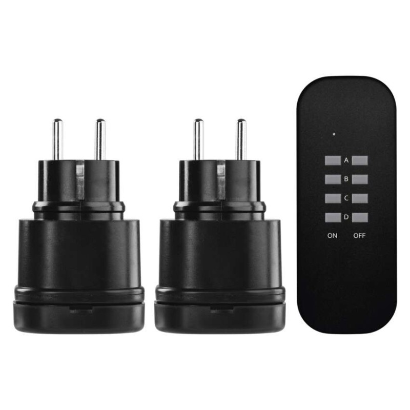 Remote Controlled Sockets SCHUKO, IP44 [2]