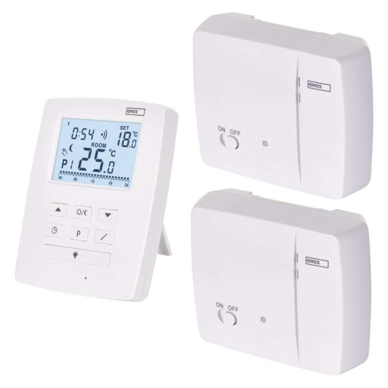 Room programmable wireless OpenTherm thermostat P5611OT.2R with 2 receivers [1]