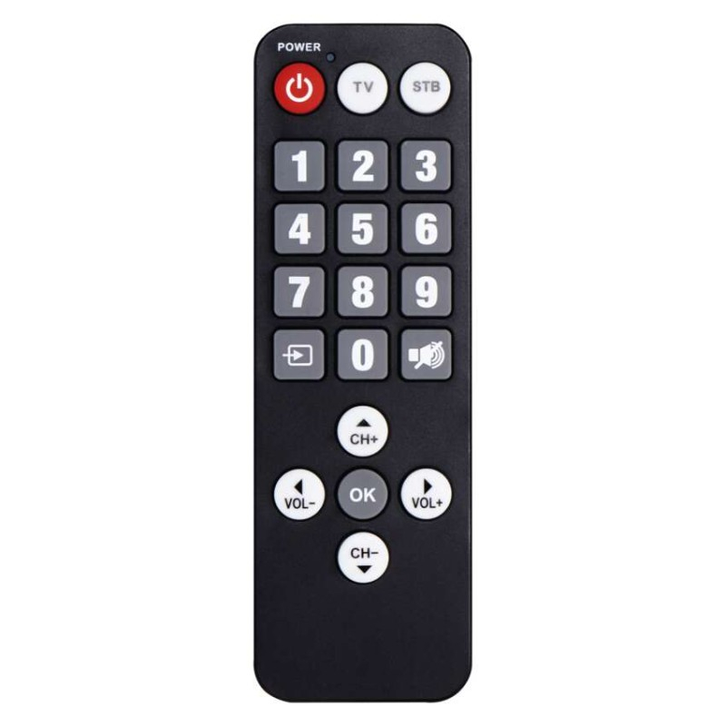 Seniors Remote Control for Digital Converter Box EM190/190S/EM190L [2]
