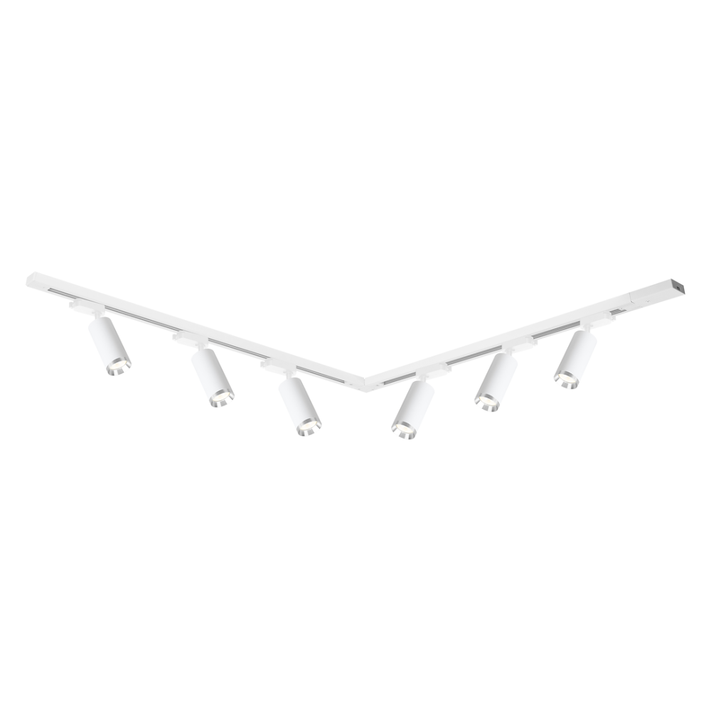 SET SINA CU 6 SPOTURI MICA TRACK ALB/CROM GU10 2M [3]