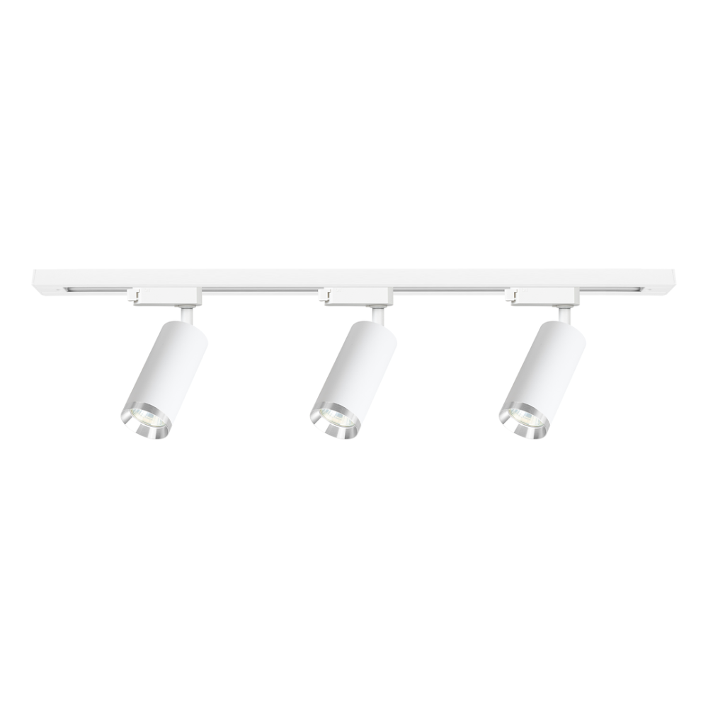 SET SPOTURI MICA PENTRU SINA ALB+CROM GU10 1M [2]